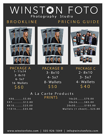Brookline Photo package priceUNV